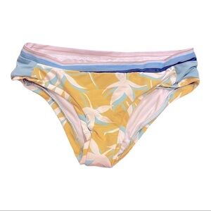 Carve Designs Bikini Bottom NWOT Yellow Blue White Size XS